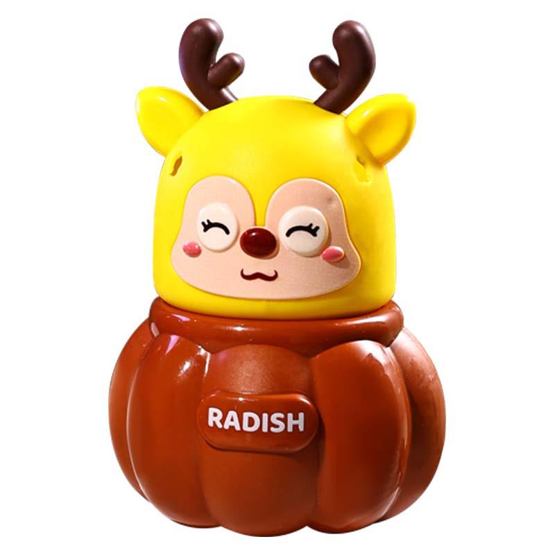 Cartoon Reindeer Night Light: Luminous Christmas Ornament & Student Gift