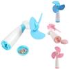 Handheld Mini Fan With Dry Battery For Travel And Outdoor Use Perfect For Students And Office