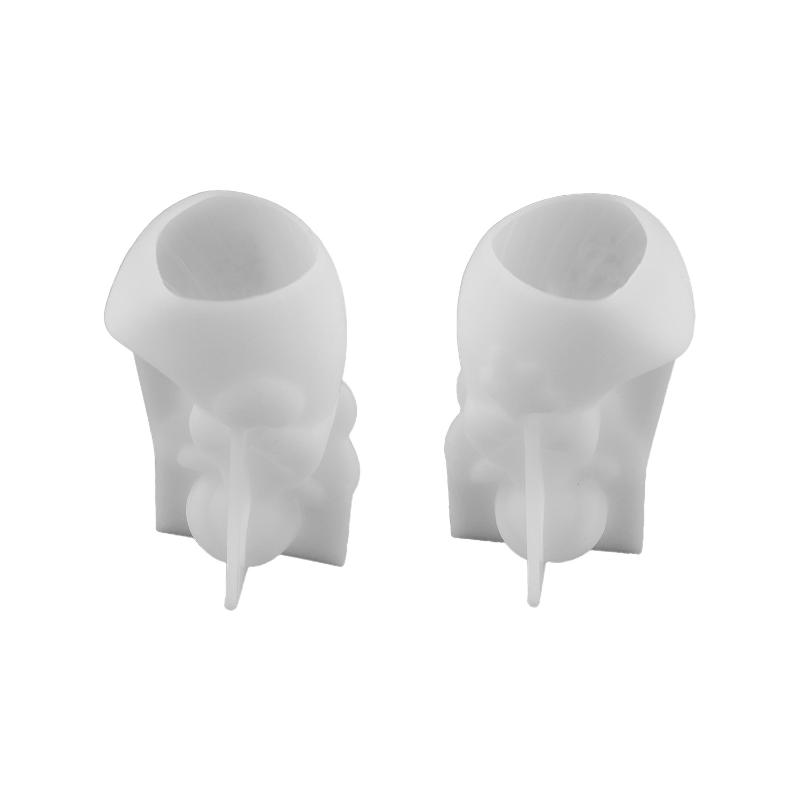 2Pcs Angel Silicone Moulds Diy Handmade Angel Plaster Resin Moulds With Heart Star Designs 3D Angel Decorative Sculptures Craft