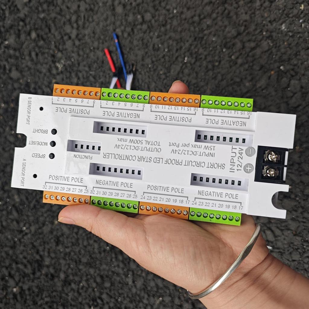 Oświetlenie schodowe LED Czujnik ruchu PIR Kontroler do automatycznych schodów drabinowych