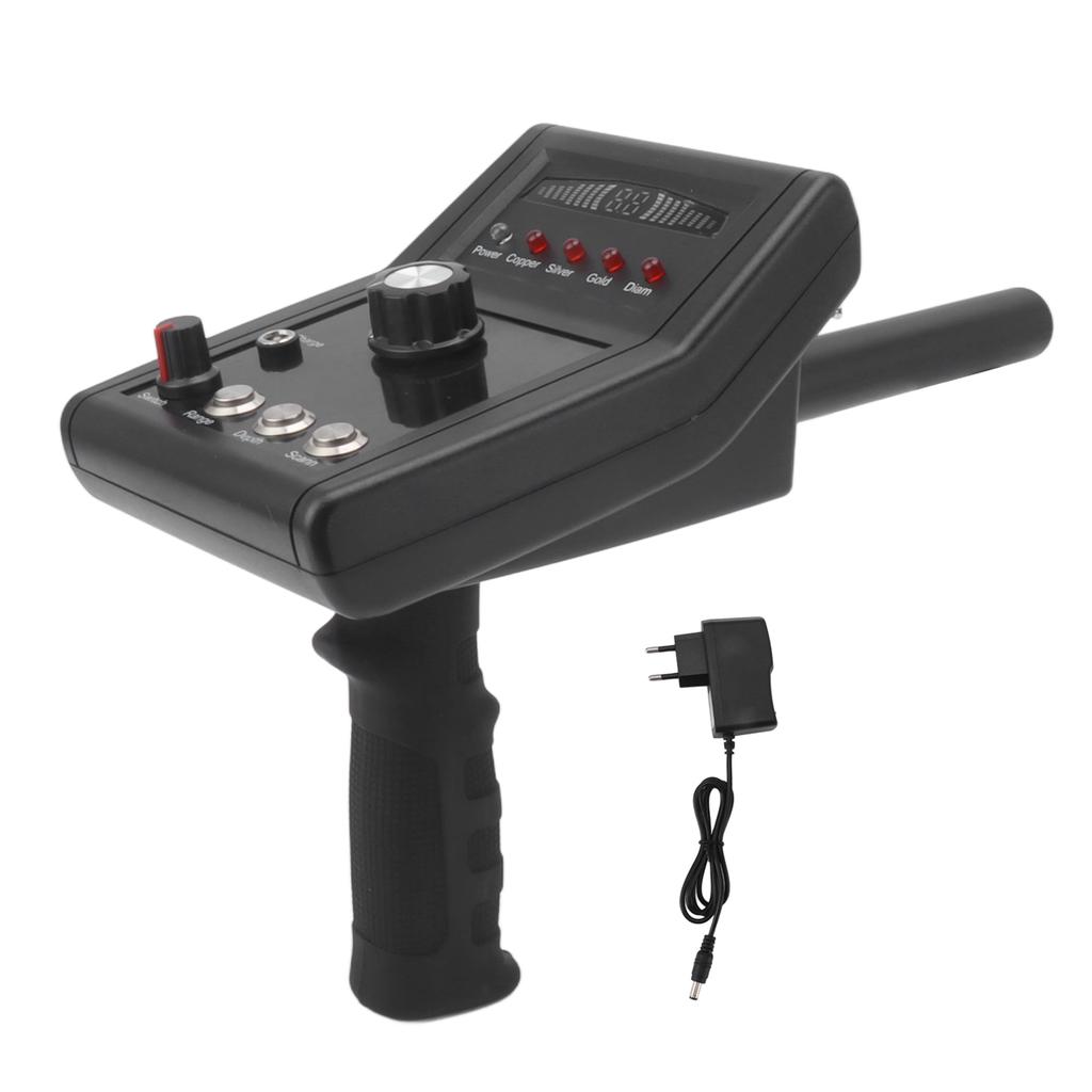 15 Meter Depth Metal Detector Handheld Metal Finder Gold Silver Copper Scanner 1000m Range 100?240V