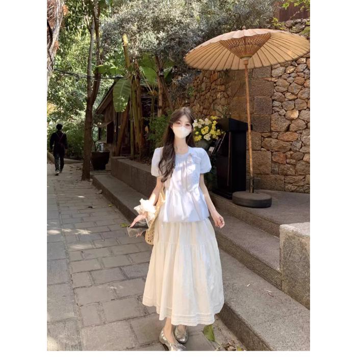 

Elegant 2026 Women s Dopamine Outfit: Unique Two-Piece Set Featuring a Stylish Small Skirt M