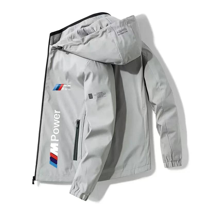 BAAU1 2025 Hot 2025 New BMW Bicycle Jacket Fashion Leisure Sports Bicycle, Super Large Outdoor Street Racing Motorcycle BMW Jacket
