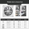 High Suction Stainless Steel Kitchen Exhaust Fan & Range Hood for Apartments