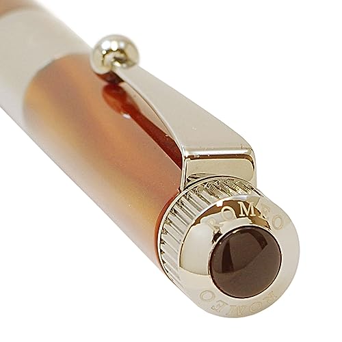 Itoya Romeo Ne. 3 kuličková pera, tenké tělo, italský jantar, R284