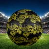 Club America Print Size 5 Soccer Ball, PU Wear Resistant Football for Match Training and Daily Practice, Birthday Gift for Soccer Fans