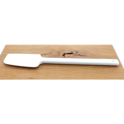 Blanche Associ?s SO White Spatula, 26.5cm, Dishwasher Safe, Heat Resistant Up To 280C, Cold Resistant Up To -70C, Good Design Award Winning, Silicon