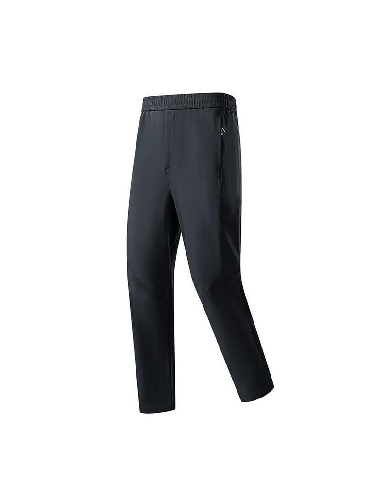 Men's Quick-Dry Softshell Straight-Leg Running Pants - Lightweight, Breathable, and Stretchy for Outdoor Fitness