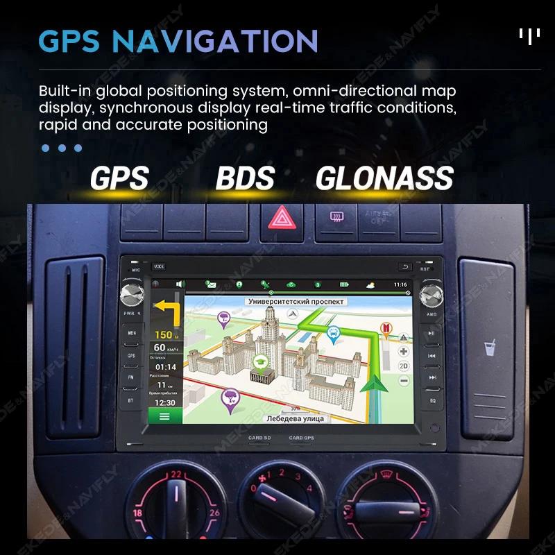 7” HD Car Radio For VW PASSAT B5 MK4 MK5 SHARAN Jetta Polo 9n TRANSPORT T5 CITI CHICO WIFI Multimedia Carplay Head Unit