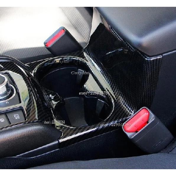 For Mazda Cx-5 Cx5 KF 2017 2018 - interior Accessories Center console Water cup holder panel trim Cover Car Styling