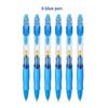 Retractable Gel Pens Refills Set Kawaii Stationery Writing Pen Black/Red/Blue Ink 0.5 Mm Ballpoint Pen Office School Supplies