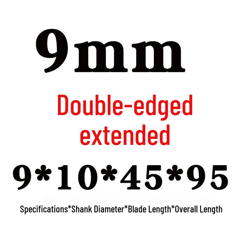 Yihai 3mm Keyway End Mill, 2 & 4 Flutes, HSS 8mm, High-Speed Steel