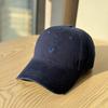 Spring and summer new Korean style simple versatile soft-top duckbill cap for women, casual small letter embroidered baseball cap, trendy