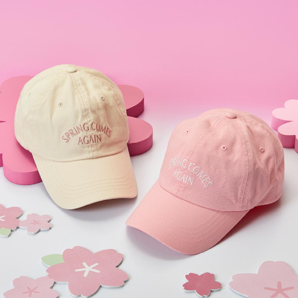 

Бейсболка с надписью BT21 Spring Days Pink