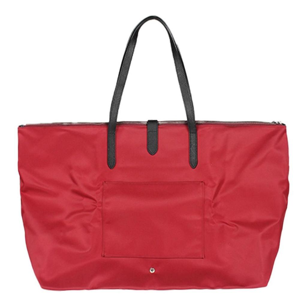 Bally Fashionable Portable Large Capacity Nylon And Leather Shoulder Travel Bag Women bags Red 6222889