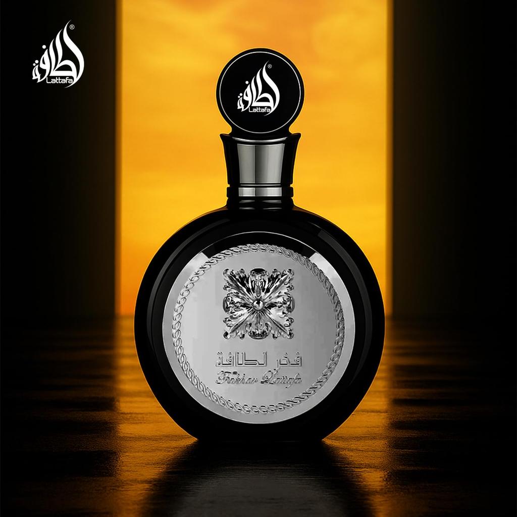 Lattafa Fakhar - Fresh, Fruity, Bergamot, Amber Wood - Eau De Parfum Long-Lasting Fragrance for Men, 3.40 Ounce / 100 Ml