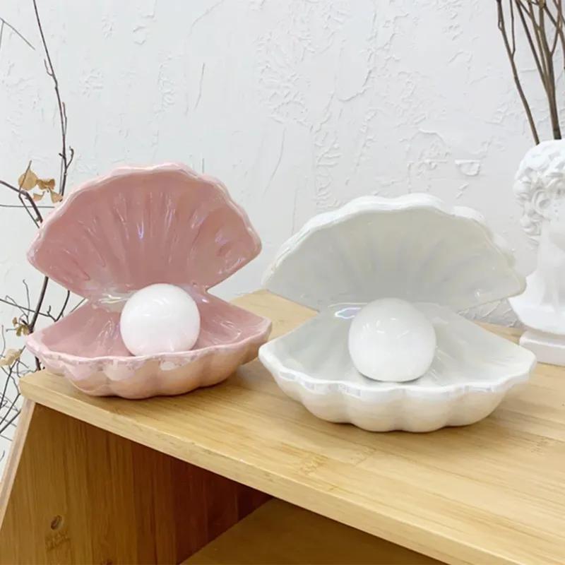 LED Bedside Lamp Night Light Shell Decorative Nightlight for Home Nursery Shell Tabletop Lamps Sleeping Light Living Room