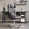 Day and Night - Day and Night Reclining Office Chair Massage Synthetic Leather Gray