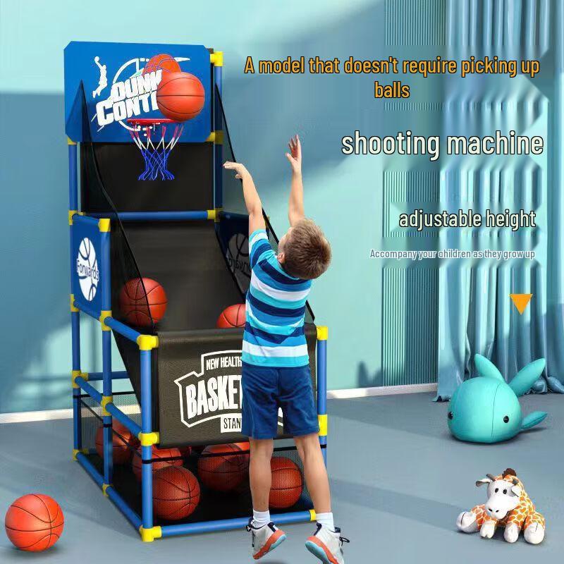 Baizien Dvousoutěžní Dětský Basketbalový Stroj