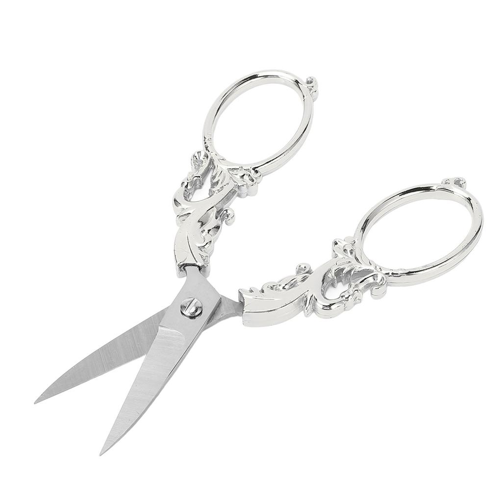 Embroidery Scissors Retro Stainless Steel Multifunctional Portable Scissors Shear Sewing Supplies