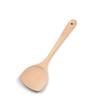 Japanese Beech Wood Spatula: Unpainted, Unwaxed, Non-stick, Long Handle