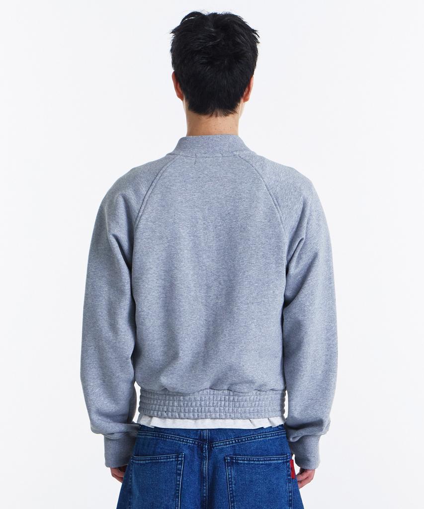 Kichul Uniform Sweat Jacket (Melange Gray)