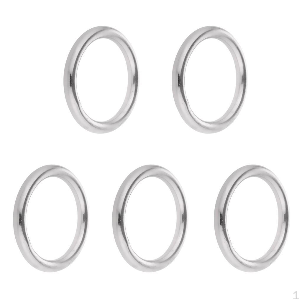 

5 Pieces / Set Durable High Strength Marine 304 Stainless Steel 3 x 15mm