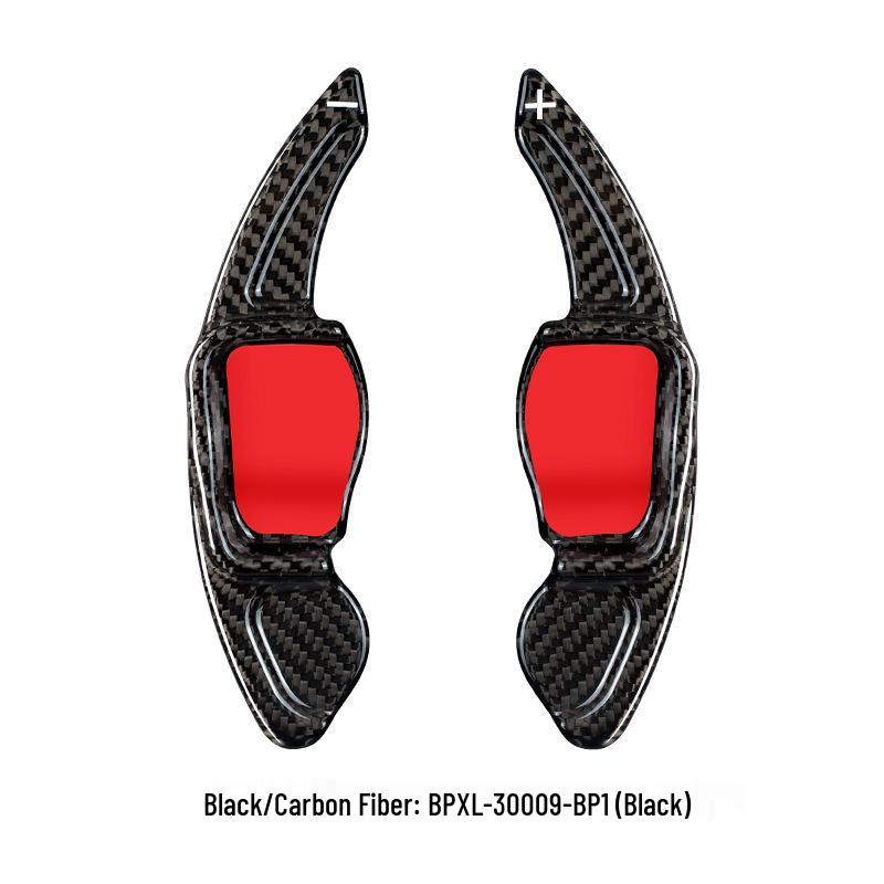 Real Carbon Fiber T-Carbon Steering Wheel Paddles for VW Golf 6, Scirocco, Magotan, Tiguan GTI