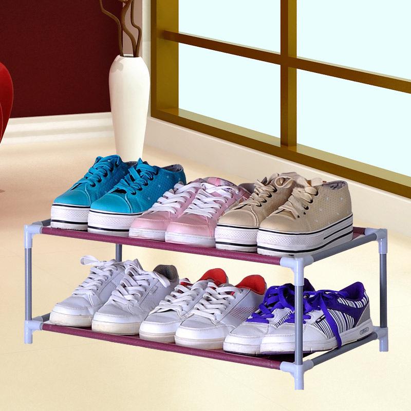 Multi-Layer Steel Shoe Rack: Dustproof, Economical Storage Solution for Dorms and Homes