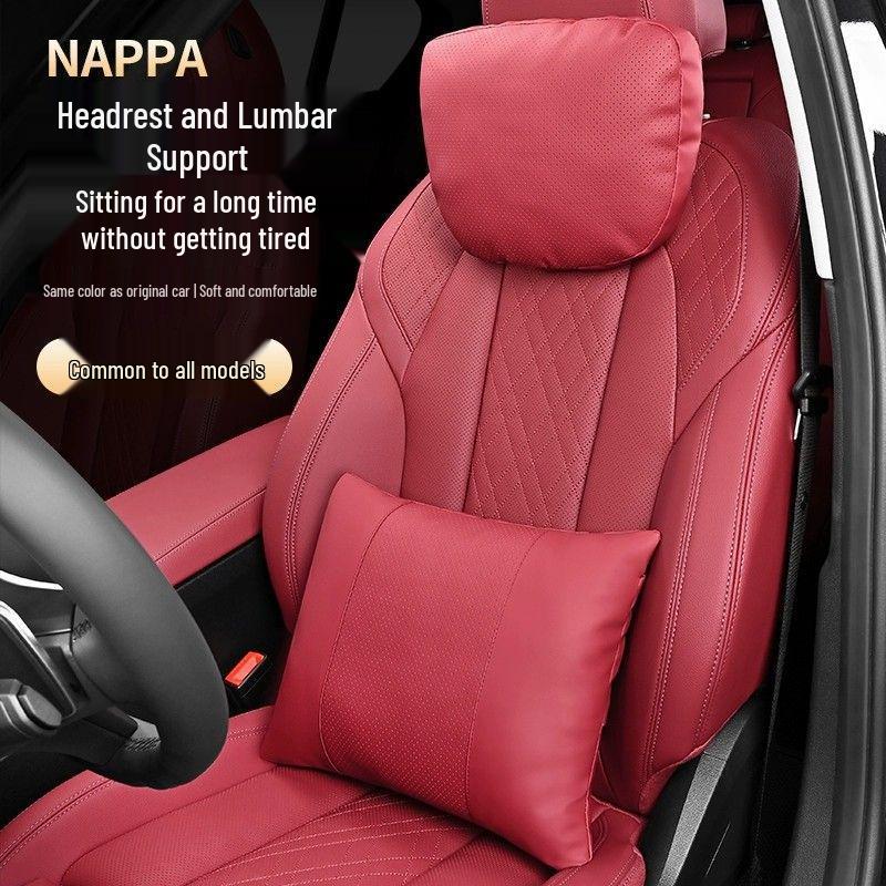 Compatible with Car Headrests, Neck and Lumbar Supports for Maybach, Mercedes-Benz, Tesla, and More.