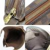 Used LOUIS VUITTON Shoulder Bag Trotter Bobul N41135 Damier/leather Ebene Brown Everyday use
