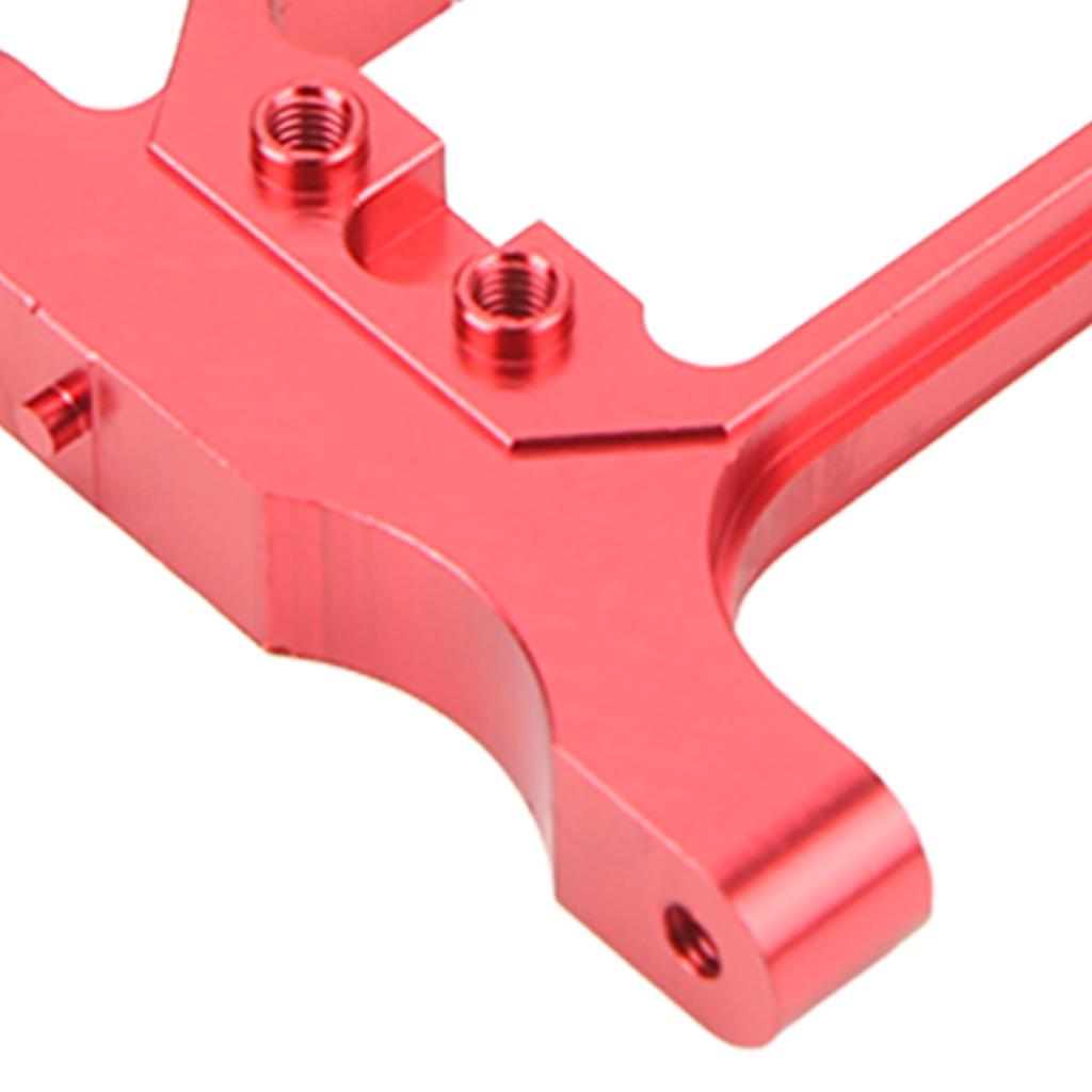 RC Front Rear Bumper Mount Servo Mount Set Aluminum Alloy Bumper Mount Servo Mount for   1Celsius10 RC Crawler Car