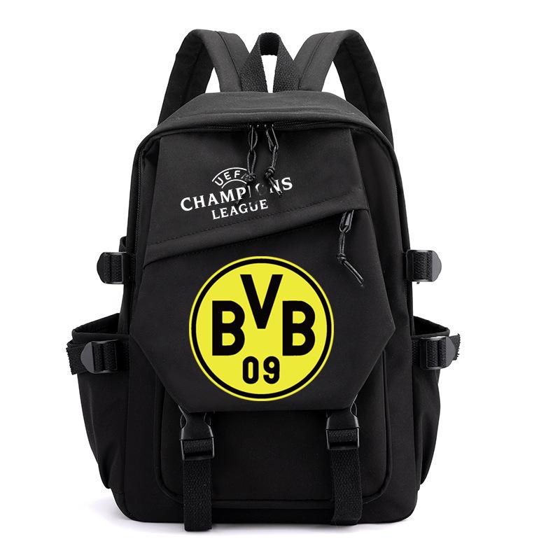 Fotbalový batoh Ligy mistrů: Real Madrid, Barcelona, PSG, Manchester City, Manchester United