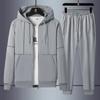 Men Sport Suits Casual Outdoor Zipper Jackets and Sweatpants Jogging Set Male Hoodie Tracksuit Running Mens Clothes