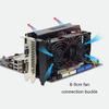 Easy To Use Mounting Bracket Cooling Fan Mount Pci Slot Bracket for Graphic Video Card Support 8cm/9cm PC Cooling Fan