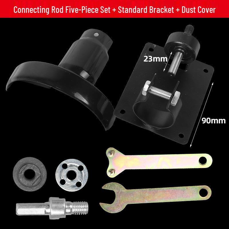 Angle Grinder Adapter Kit for Electric Drills: Saw Blade, Cutting Disc & Polishing Accessories