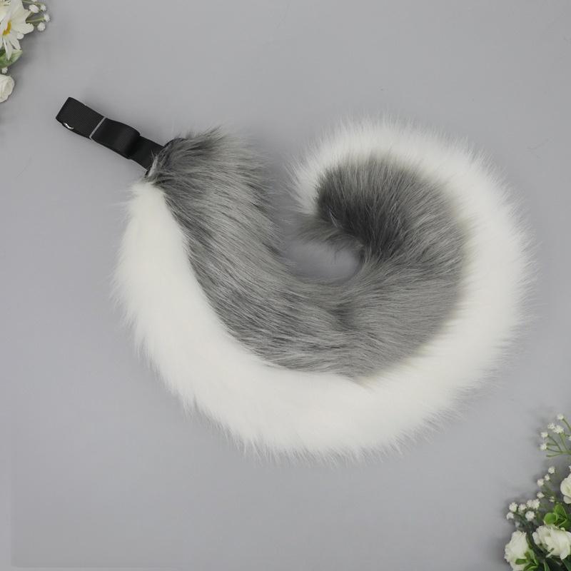 1Pcs Furry Anime Dog Ear Headband Tail Set Cute Cosplay Dress Up Accessories for Comic-Con Roleplay Events