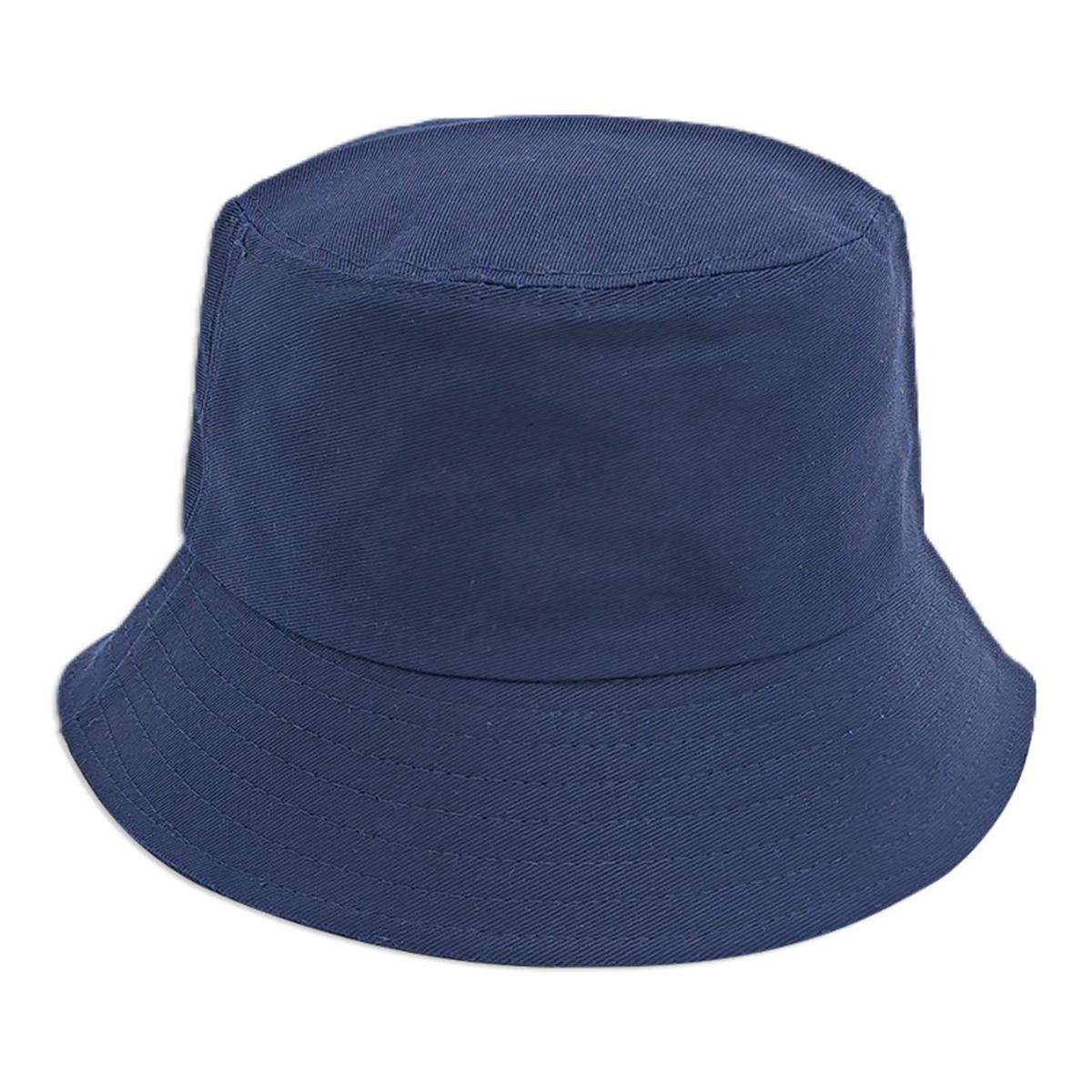 

Новые унисекс однотонные панамы с глубокой посадкой, шляпы рыбака, уличная повседневная кепка, мужская женская шляпа от солнца XL чёрный