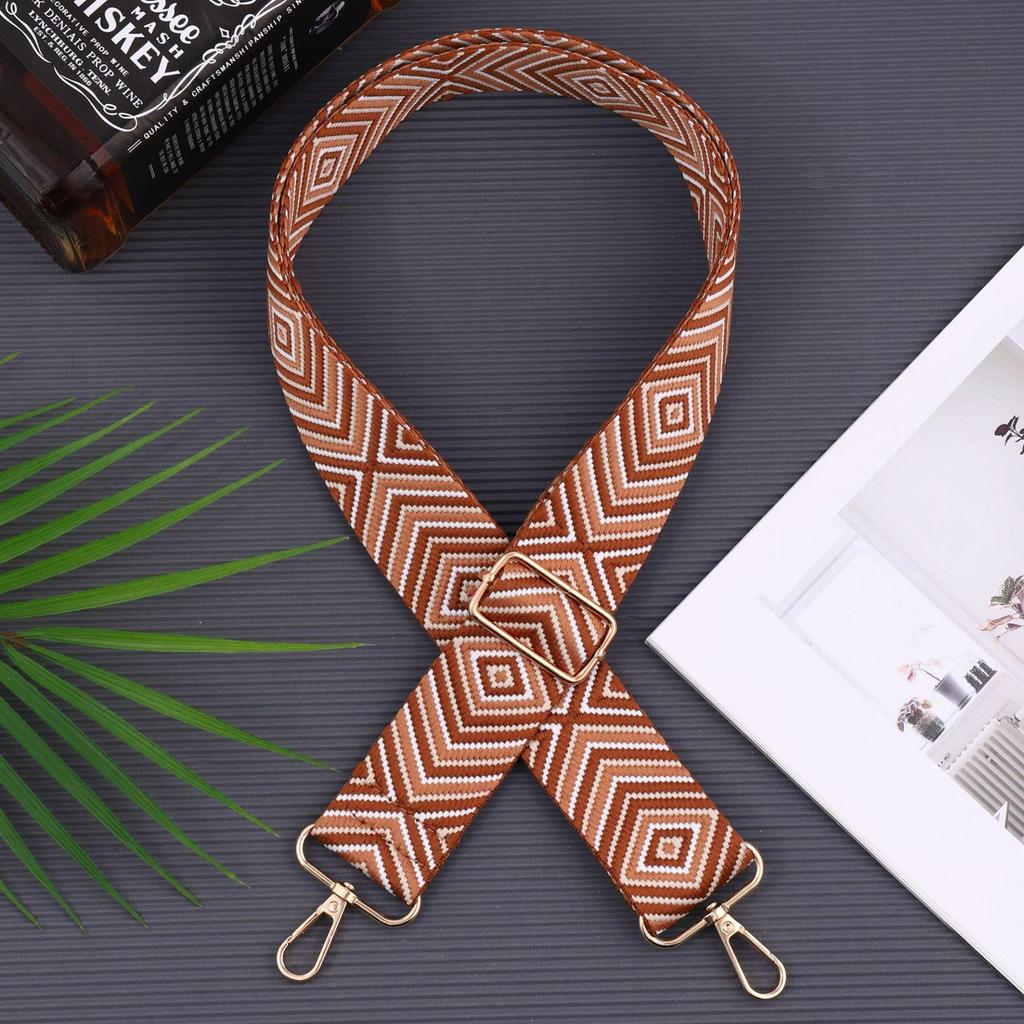 Women Hardware Hooks The Length Can Be Freely Adjusted Travel Accessories Fashionable Wide Shoulder Strap Purse Strap