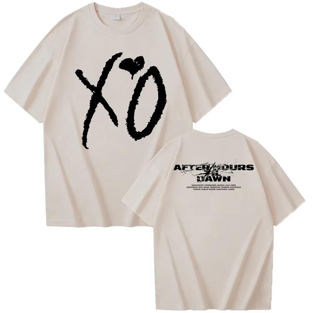 Hot Sale The-Weeknd After Hours Til Dawn Tour 2026 T-Shirt Unisex Unisex Cotton Harajuku T-Shirt Y2k Lightweight Breathable Clothes