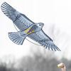 KADAX Drachen für Kinder Groß 180x80cm Adler Vogel Leine