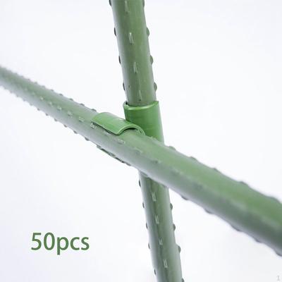 50 Pieces Plant Trellis Clip Garden Stakes Connector Support Fixed Connect Easy Installation