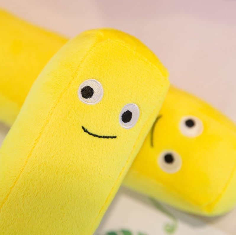 French Fries Plush Toy, Body Pillow, Cushion, Fun Item, Fluffy, Popular, Funny Gift (50cm)