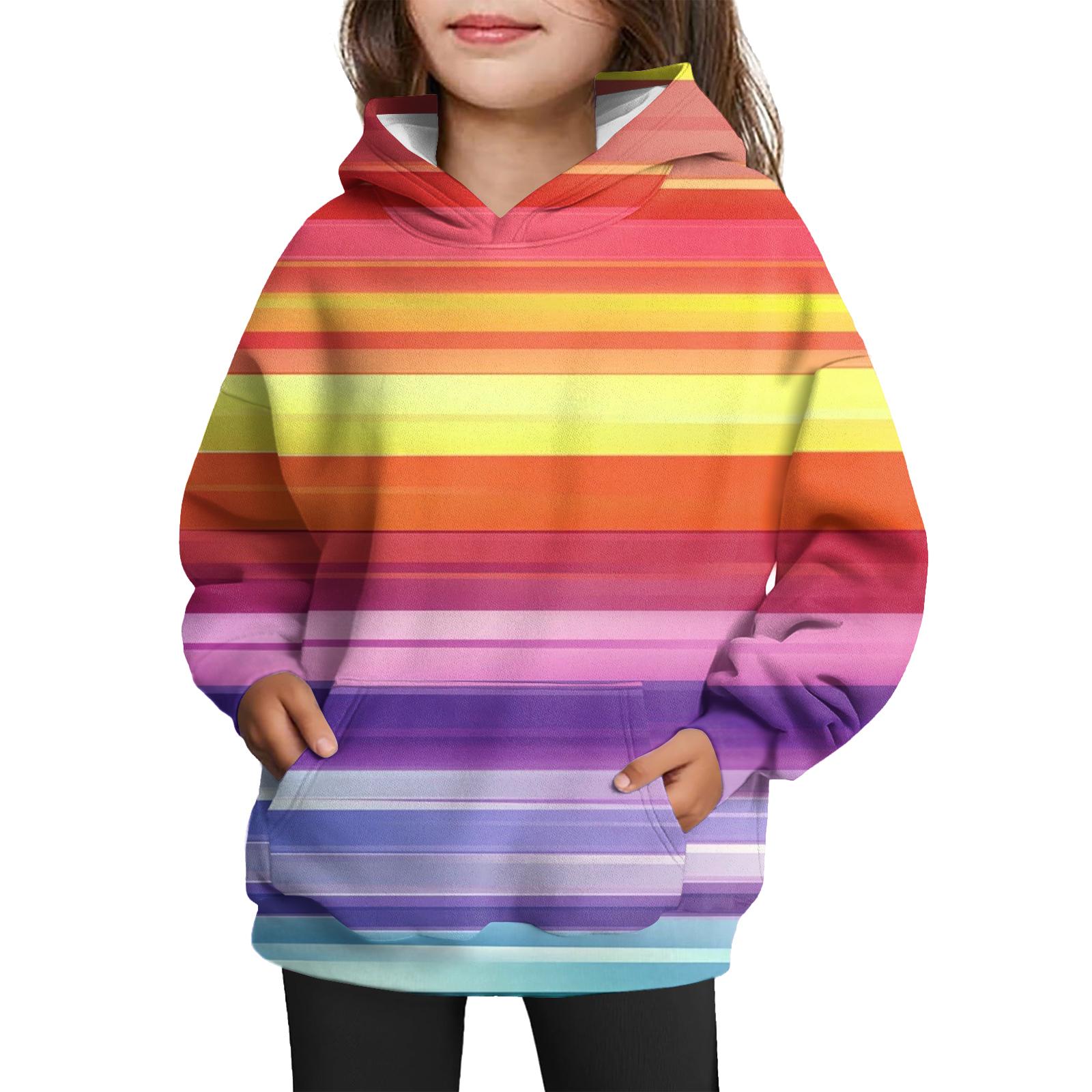 

Girls Hooded Tie- Sweatshirt - Pullover Print Top Carnival Day 90 жёлтый