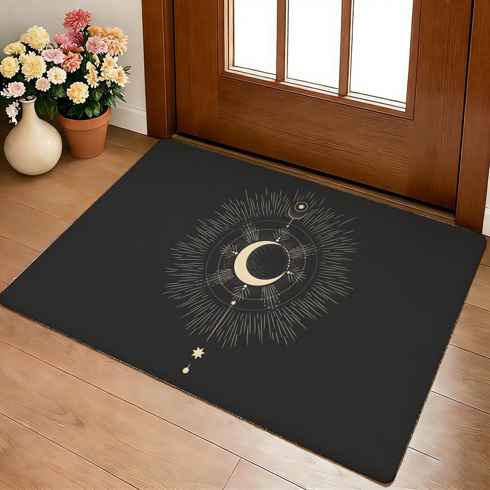 Nebeské Ruce Umělecký Tisk Podložka na Podlahu Útulná Flanelová Měkká Silná Protiskluzová Podložka Pro Obývací Pokoj Ložnici Kuchyň Dekorace Koberce