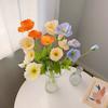 Realistic Handmade Artificial Flower Faux Silk Flower Vivid Fine Texture Simulation Flower for Home