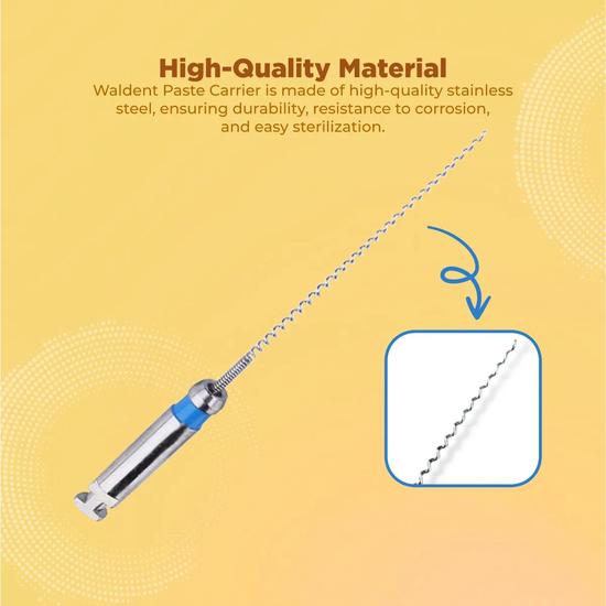 Waldent Paste Carrier (Lentulo Spiral) 21mm #25-40 (Pack of 4)