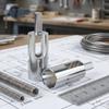 Metal Tie Wire Twisters Tools with 9mm Triangle Handle Electrical Drill Tool Cable Wire Drill Chuck Device for 3-5mm Iron Wire