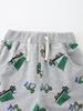 European & American Style Boys' Printed Casual Knit Cotton Shorts for Summer