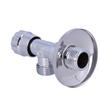 Opal Angle Poppet Valve Chrome 1/2"-1/2"